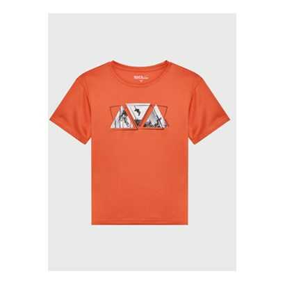 Regatta T-Shirt Alvarado VII RKT143 Pomarańczowy Regular Fit