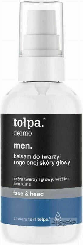 Tołpa - Dermo Men - Balsam do twarzy i ogolonej skóry głowy - 75 ml