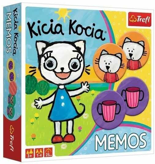 Kicia Kocia Memos - gra pamięciowa dla dzieci memory