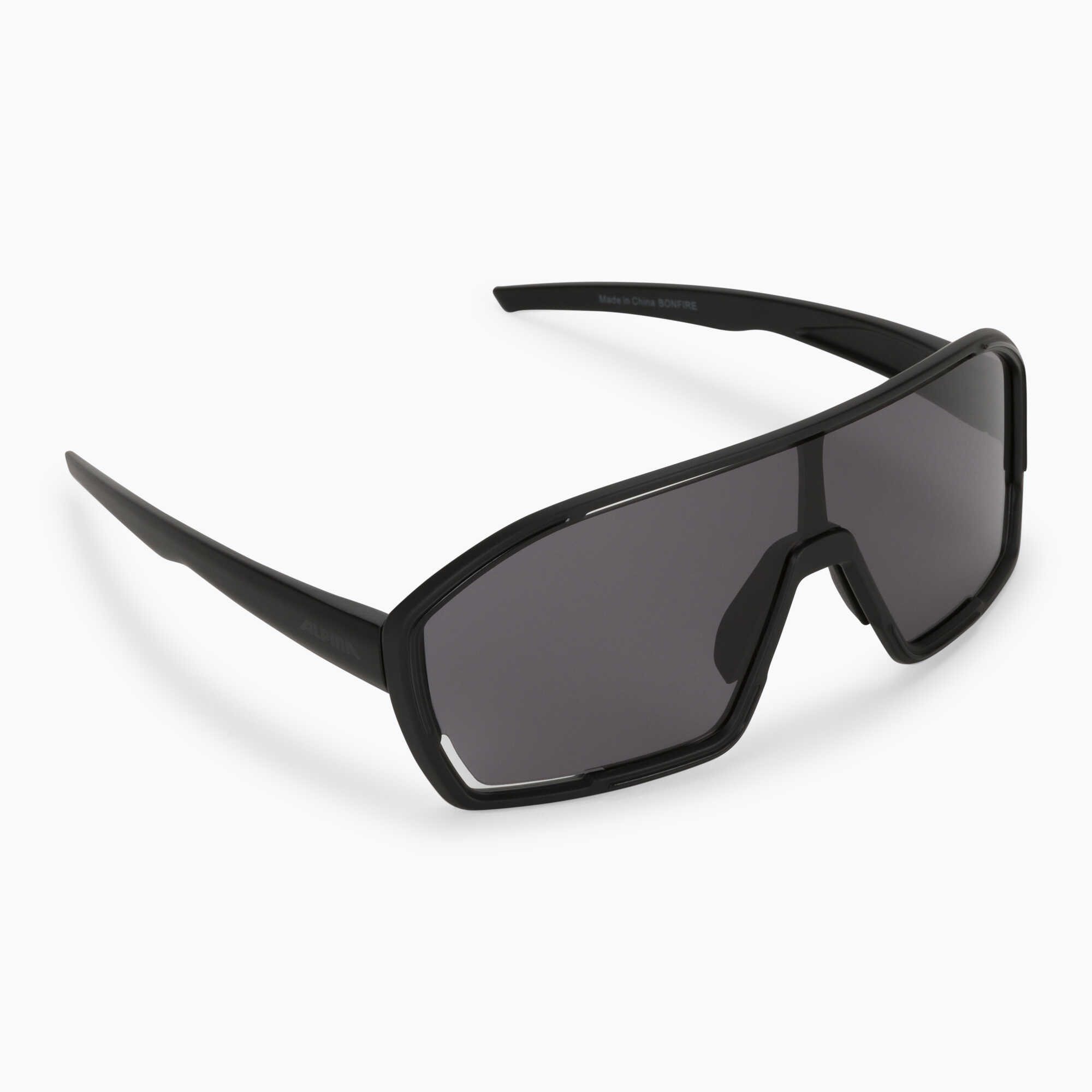 Okulary rowerowe Alpina Bonfire all black matt/black WYSYŁKA W 24H 30 DNI NA ZWROT