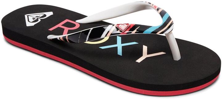 japonki dziecięce ROXY PEBBLES Black Multi - BK5