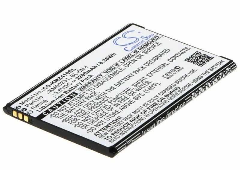 Kruger&Matz Live 2 / KM00231 2200mAh 8.36Wh Li-Ion 3.8V (Cameron Sino)