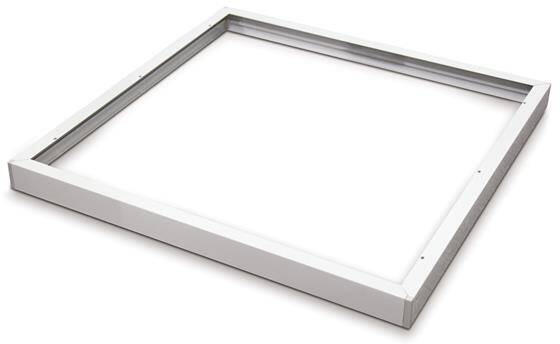Natynkowa ramka do panelu LED 60x60 KLIK biała
