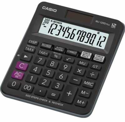 CASIO Kalkulator MJ-120D Plus