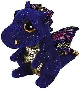 TY Pupilki Beanie Boos smok Saffire 15cm