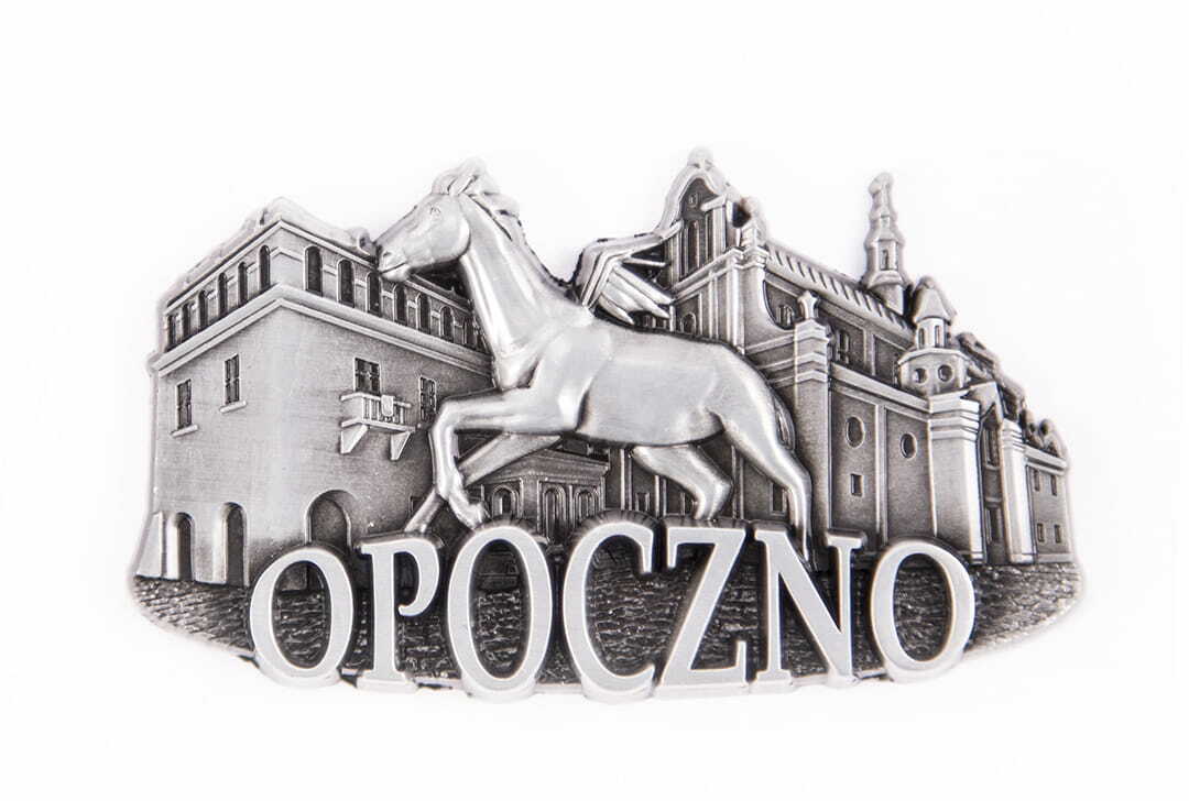 Magnes metalowy panorama Opoczno