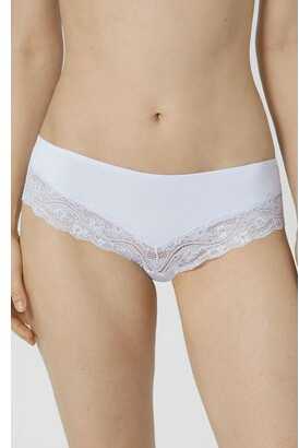 Triumph Lovely Micro Hipsterki 10182555, Kolor biały, Rozmiar M, Triumph