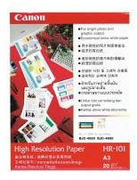 Canon HR-101 High Resolution Paper, papier fotograficzny, biały, A3, 106 g/m2, 20 szt.