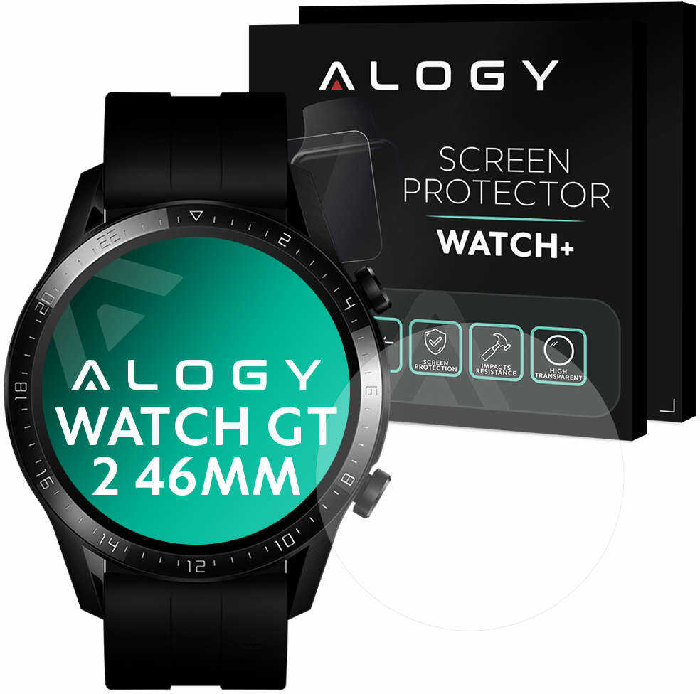 Szkło hartowane Alogy na ekran do Huawei Watch GT 2 46mm
