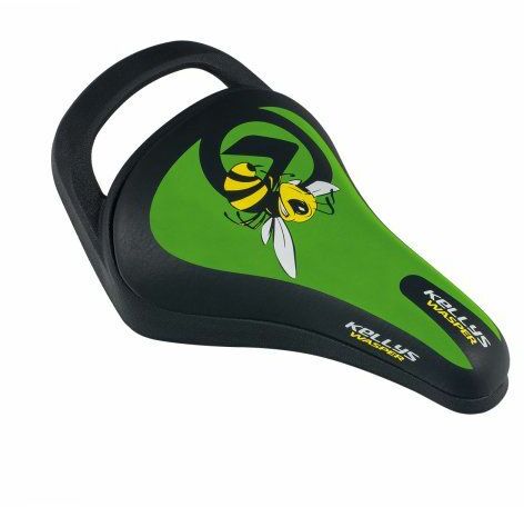 Siodełko rowerowe kellys wasper zielony czarny