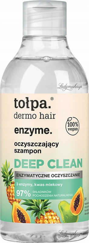 Tołpa - Dermo Hair - Enzyme - Oczyszczający szampon - Deep Clean - 300 ml