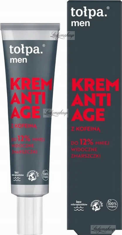 Tołpa - Men - Krem anti age do twarzy z kofeiną - 40 ml
