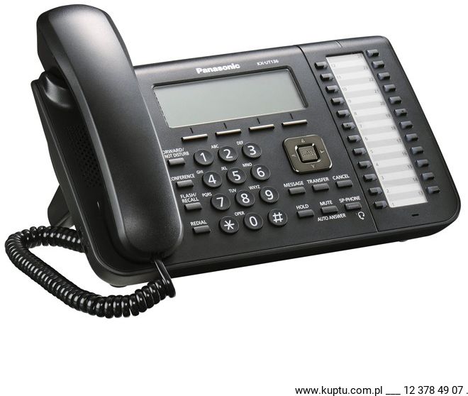 KX-UT136 telefon biurowy SIP 24 klawisze UŻYWANY 12 miesięcy gwarancji