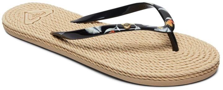 japonki damskie ROXY SOUTH BEACH II Black - BL0