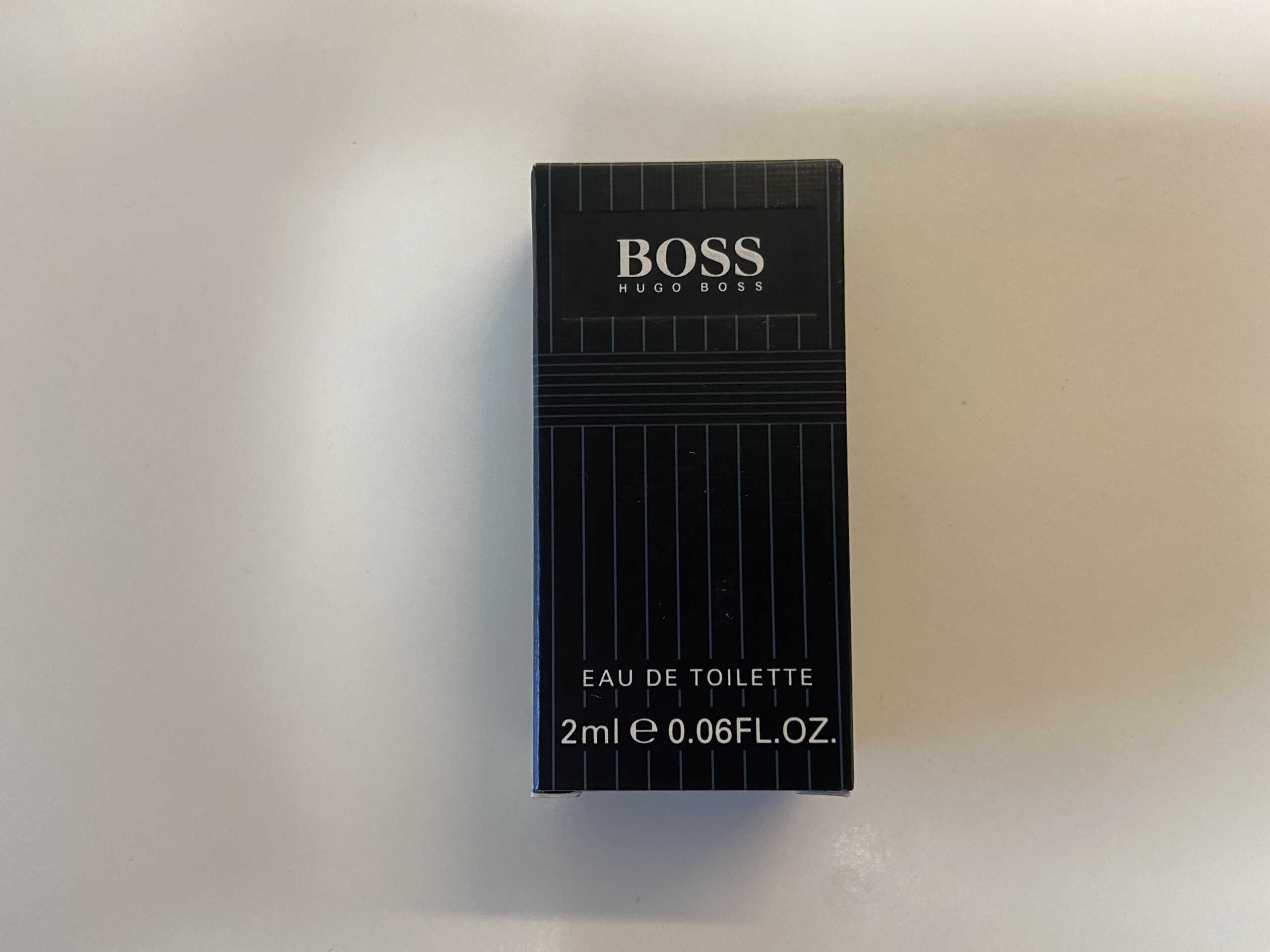 Hugo Boss No.1, Próbka perfum