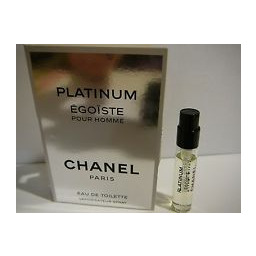 Chanel Egoiste Platinum, Próbka perfum