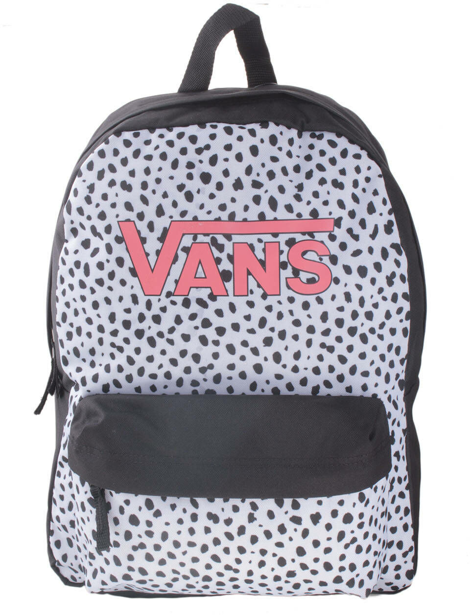 Plecak dziecięcy Vans Girls Realm do szkoły - dalmatian black/white
