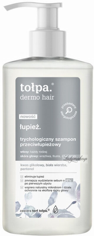 Tołpa - Dermo Hair - Trychologiczny szampon przeciwłupieżowy - 250 ml