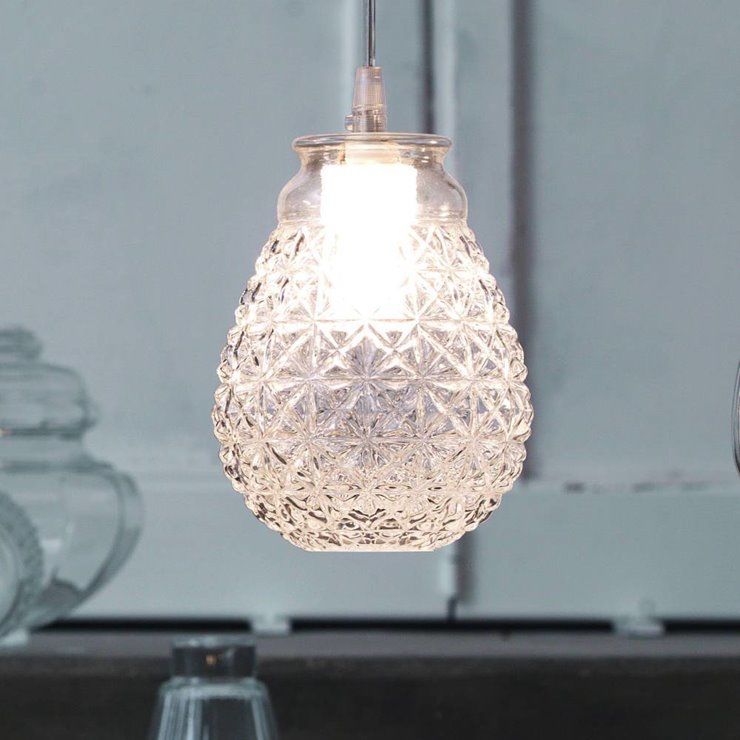 Ceraunavolta Ø13,5 przezroczysty - Karman - lampa wisząca