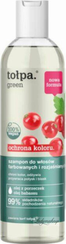 Tołpa - Green - Ochrona Koloru - Szampon do włosów farbowanych i rozjaśnianych - 300 ml