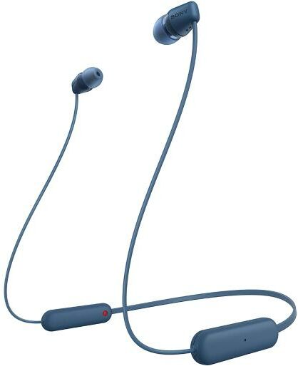 Sony WI-C100 Dokanałowe Bluetooth 5.0 Brązowo-szary Słuchawki bezprzewodowe