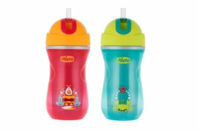 Chicco Kubek Niekapek Termiczny ze Słomką 14m+ Chicco Kubek Termiczny 266 ml