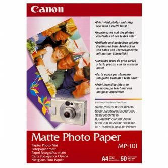 Canon MP-101 matowye Photo Paper, papier fotograficzny, matowy, biały, A4, 170 g/m2, 50 szt.