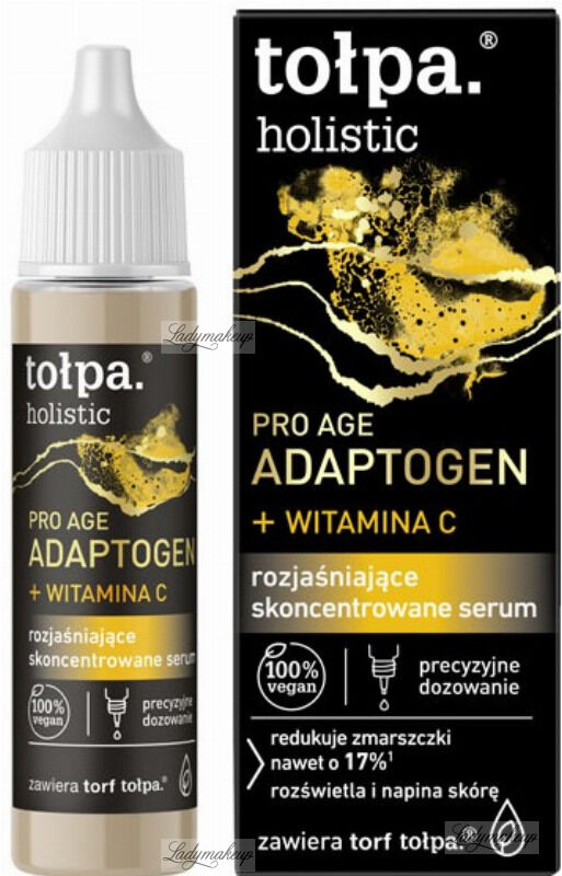Tołpa - Holistic - Pro Age Adaptogen + Witamina C - Rozjaśniające skoncentrowane serum - 20 ml