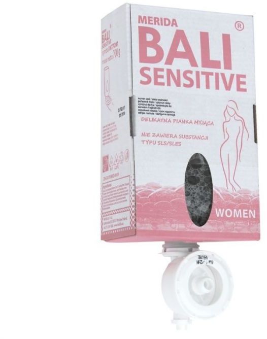 Mydło w pianie merida bali sensitive women jednorazowy wkład 700 g