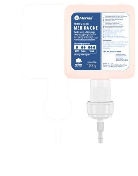 Mydło w pianie Merida one jednorazowy wkład 1000 g