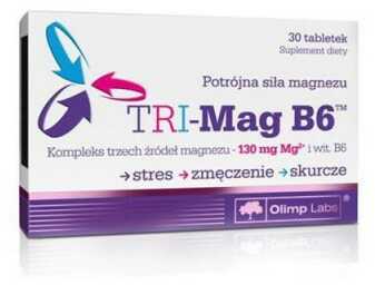 OLIMP TRI-MAG B6 - 30 tabletek - !!! 24h WYSYŁKA !!!