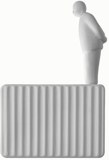 Umarell L18 biały - Karman - lampa ścienna