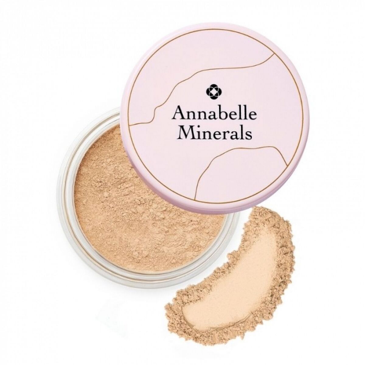 Annabelle Minerals Podkład mineralny - rozświetlający Golden Sand - 4g