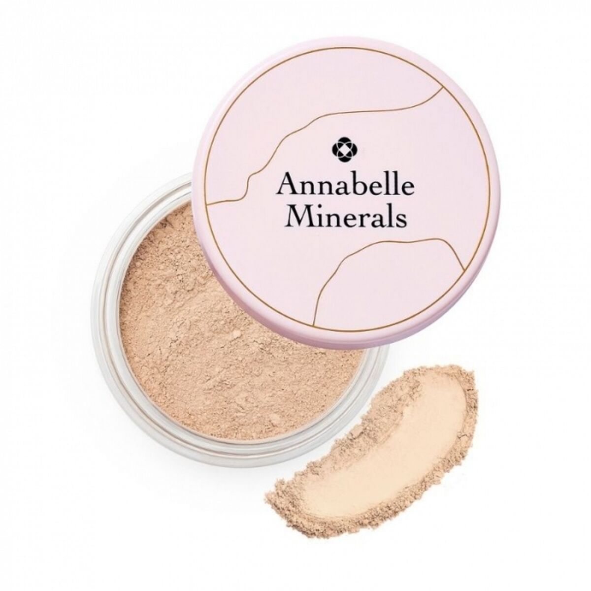 Annabelle Minerals Podkład mineralny - rozświetlający Sunny Sand - 4g