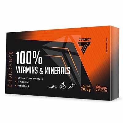 TREC NUTRITION Kompleks witamin i minerałów Endurance 100% Vitamins & Minerals (60 kapsułek)