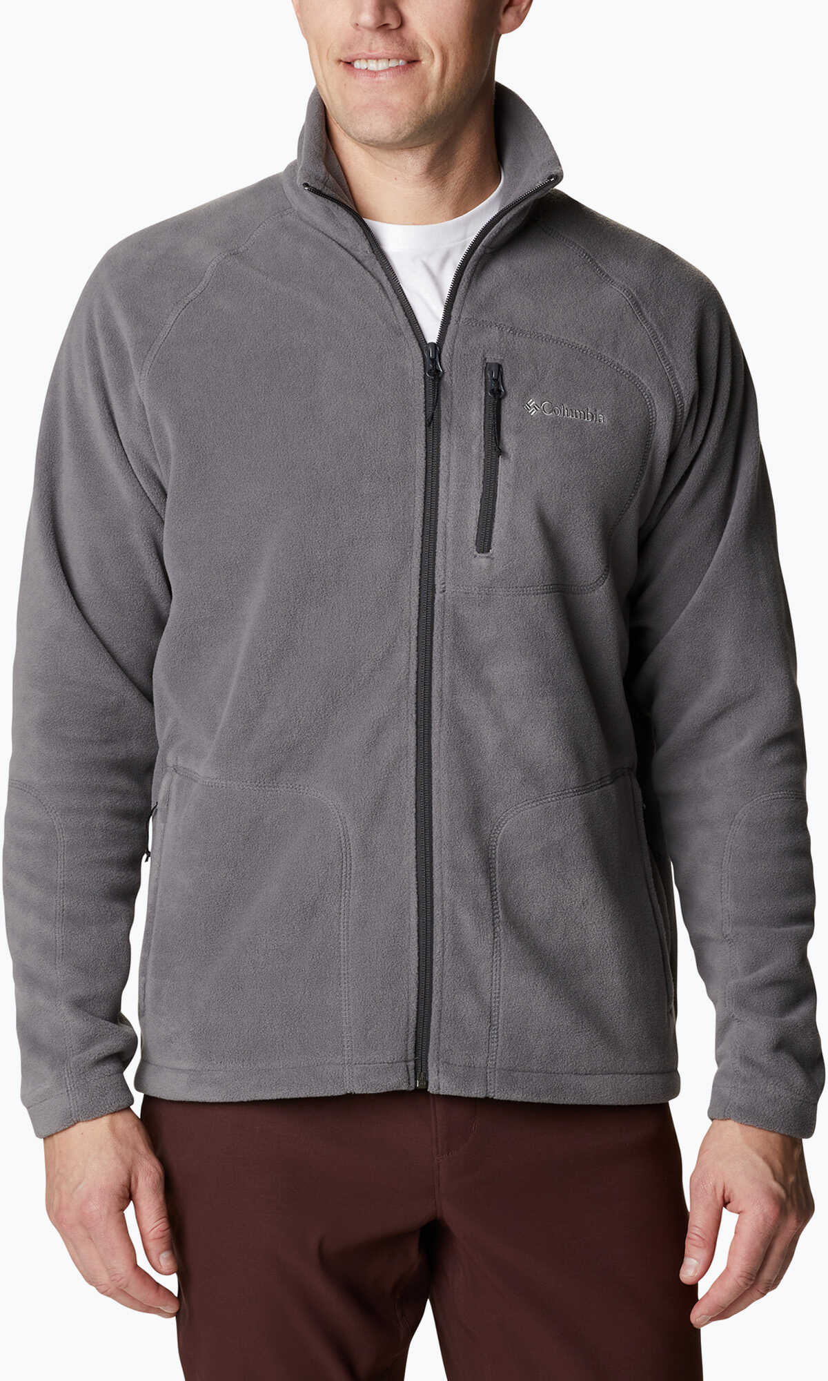 Bluza polarowa męska Columbia Fast Trek II szara 1420421 WYSYŁKA W 24H 30 DNI NA ZWROT