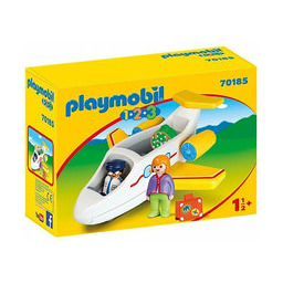 Playmobil, zestaw figurek 123 Samolot pasażerski