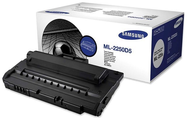 Wyprzedaż Oryginał Toner Samsung ML-2250D5 do Samsung ML-2250 ML-2251 ML-2252 czarny black, opakowanie może być uszkodzone