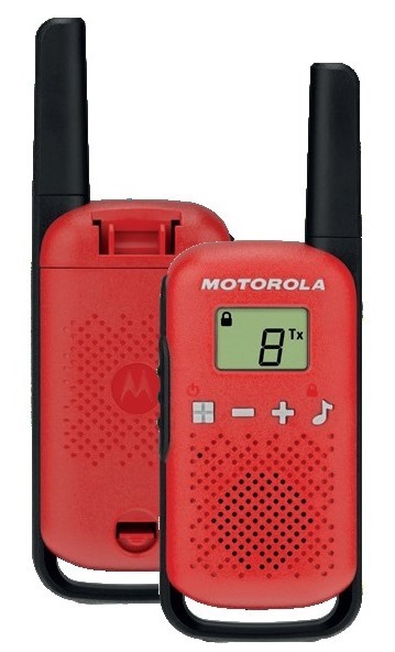 MOTOROLA Radiotelefon Talkabout T42 Czerwony DARMOWY TRANSPORT!