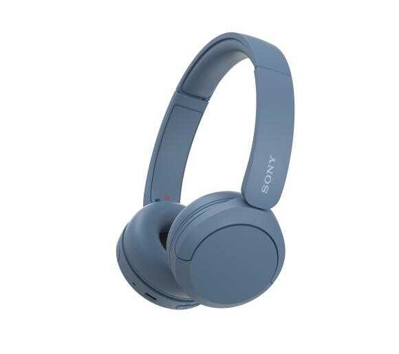 Sony WH-CH520 Nauszne Bluetooth 5.2 Niebieski Słuchawki bezprzewodowe