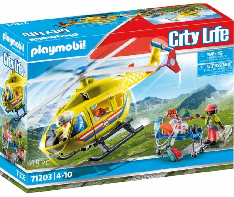 Playmobil Helikopter ratunkowy