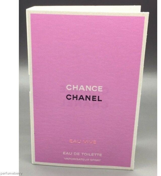 Chanel Chance Eau Vive, Vzorka vone