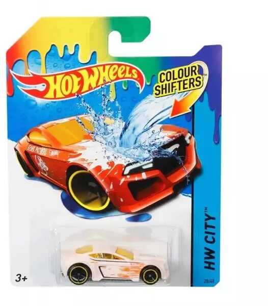 Hot Wheels Auto zmieniające kolor Torque Twister - Mattel