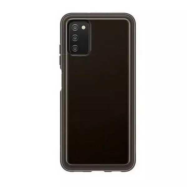 Etui Samsung EF-QA038TB do Samsung Galaxy A03s A038 Soft Clear Cover czarny/black