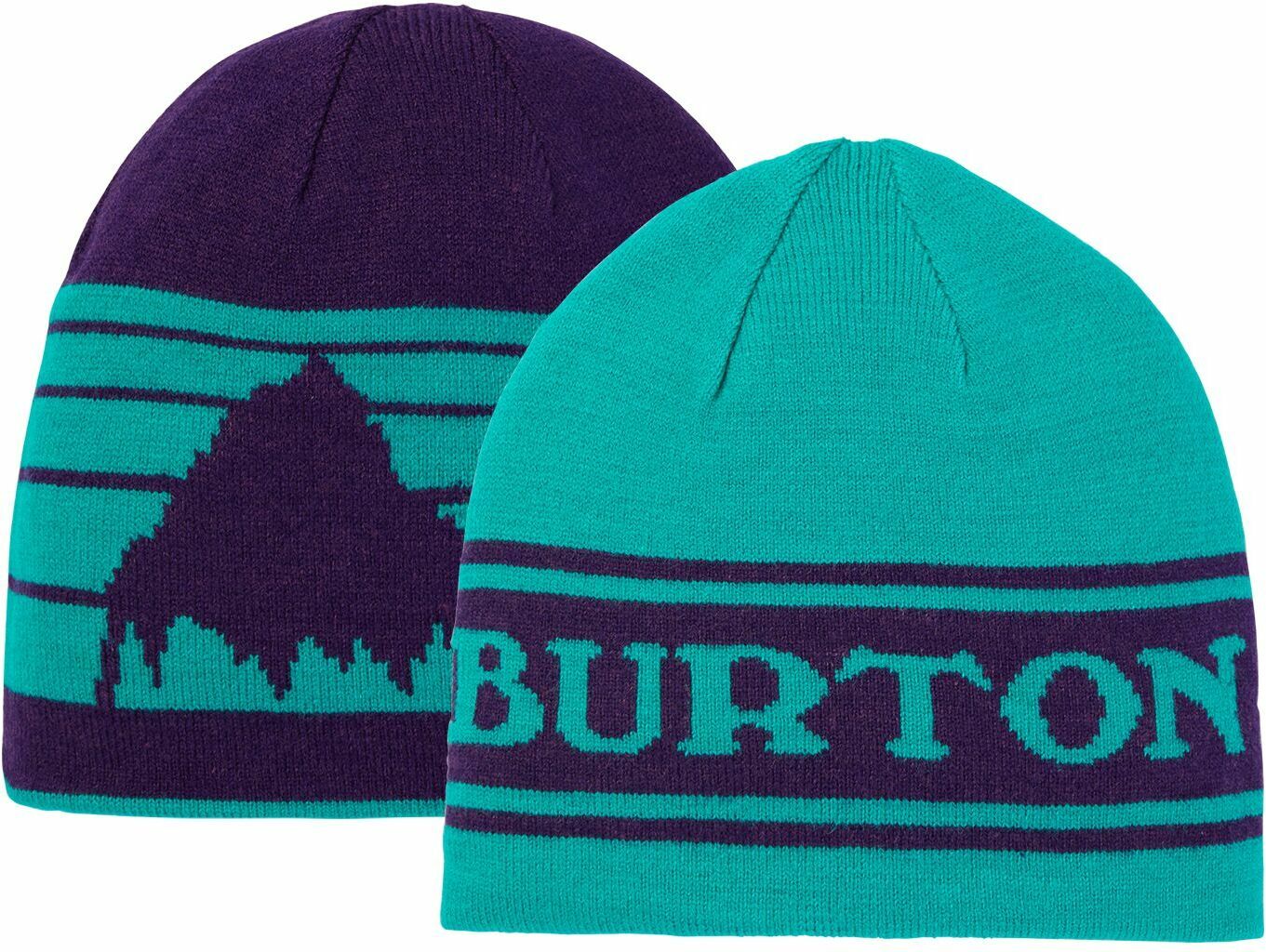 czapka zimowa dziecięca BURTON KIDS BILLBOARD BEANIE Parachute Purple/Dynasty Green