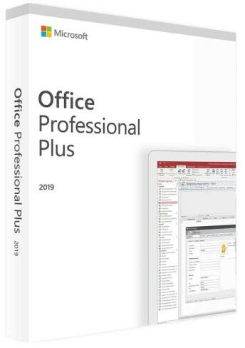 Microsoft Office Professional Plus 2019 / aktywacja online / aktywacja dożywotnia