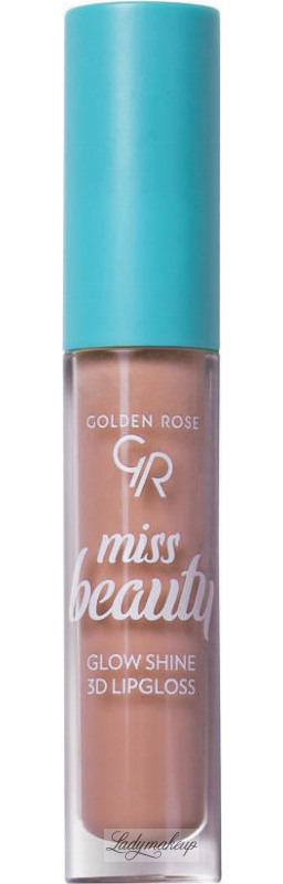 Golden Rose - Miss Beauty - Glow Shine 3D Lipgloss - Błyszczyk do ust - 4,5 ml - 03 Soft Peach