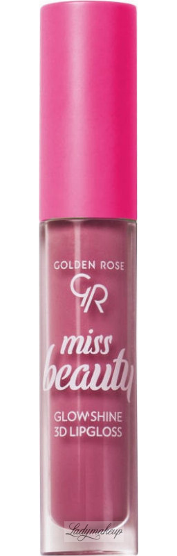 Golden Rose - Miss Beauty - Glow Shine 3D Lipgloss - Błyszczyk do ust - 4,5 ml - 04 Pink Dream