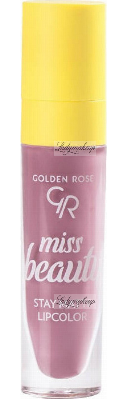 Golden Rose - Miss Beauty - Stay Matte Lipcolor - Płynna pomadka do ust - 5,5 ml - 04 Candy Love