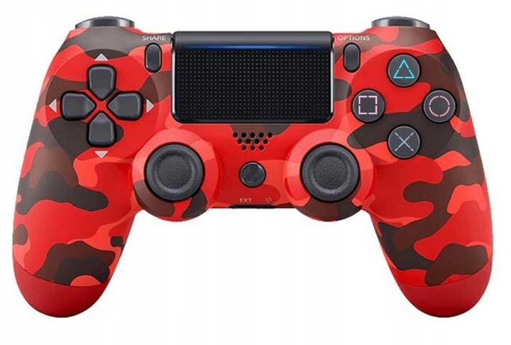 Pad Ps4 Sony Kontroler Dualshock 4 V2 kamuflaż red